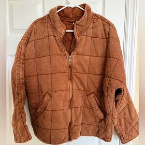 Free People Quilted Jacket